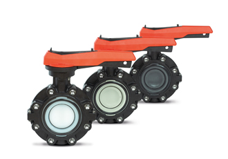 New All-Plastic Lug Style Butterfly Valve Extends Service Life